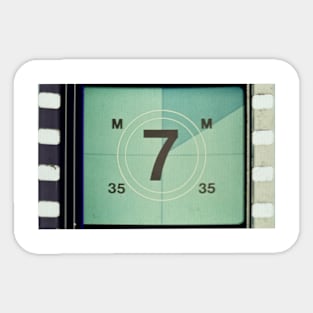 movie countdown 7 seconds Sticker